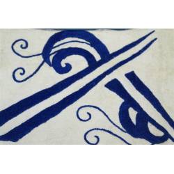 Bolso de cáñamo con bordado