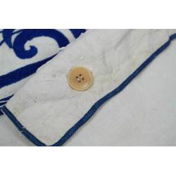 Bolso de cáñamo con bordado