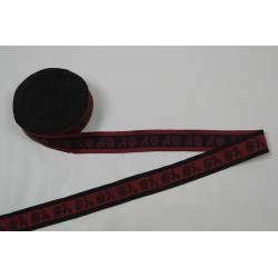 Cinta brocada estrecha, 2.4 cm