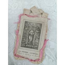 Antiguo escapulario de la...