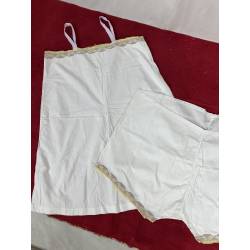 Antiguo lote de camisón y...