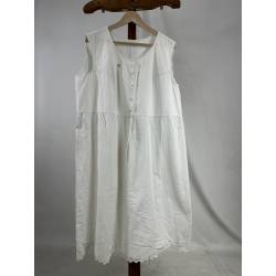 Camisa de lino y botones de...