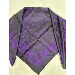 Pañuelo morado en dos tonos