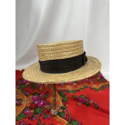 Antiguo canotier, sombrero...