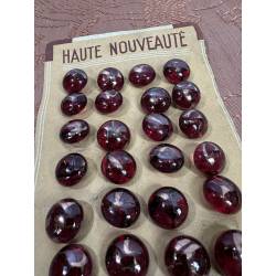 Antigua placa con 24 botones