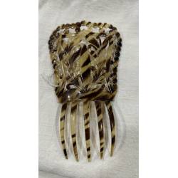 Antigua y gran peineta calada