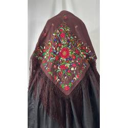 Mantón del ramo color vinagre