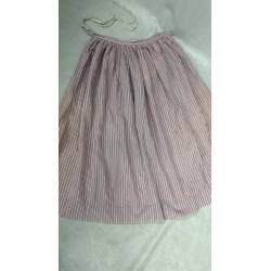 Antiguo refajo de rayas