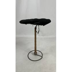 Antigua boina, negra verdosa