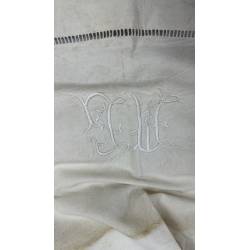 Antigua sábana de lino,...