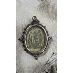 Relicario de plata de San...