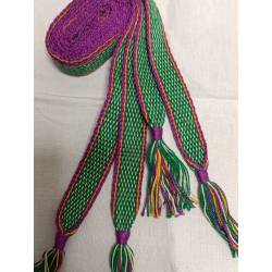 Atapiernas moradas y verdes