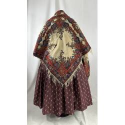 Antiguo mantón de lana
