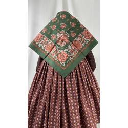 Pañuelo de algodón verde