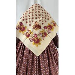Indiana color crema. 120 cm