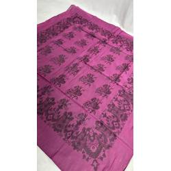Pañuelo morado y negro