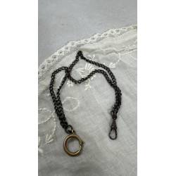 Leontina antigua para reloj