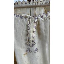 Antigua camisa de lino con...