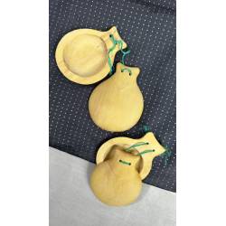 Castañuelas artesanas de boj