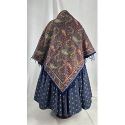 Antiguo mantón de merino fino