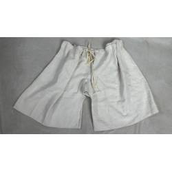Zaragüelles de lino antiguo