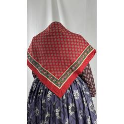 Pañuelo de algodón estampado