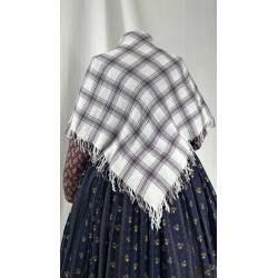 Pañuelo de algodón a cuadros