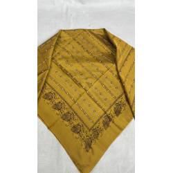 Pañuelo de seda, dorado