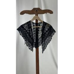 Antiguo cuello de encaje de...