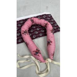 Almadeta o rulo de percal rosa